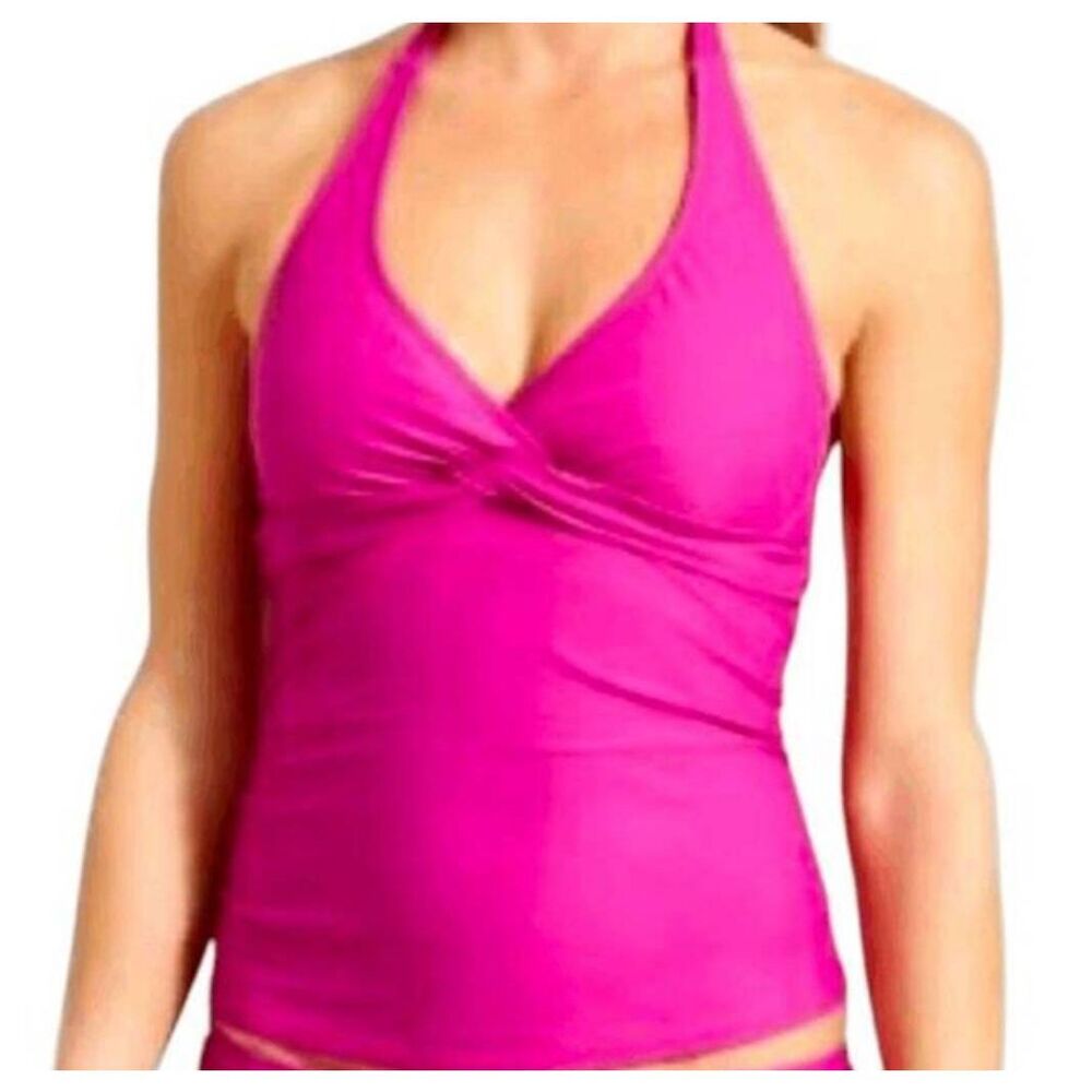 ATHLETA Tara Halter Tankini Top Size 34 B/C